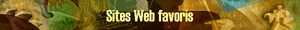 Sites Web favoris